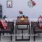 Foshan neoclassic wooden cafe style table chairs