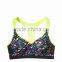 Hot Sexy Fashion Yoga Ladies Sublimation Printed fitness wear women's sport yoga bra