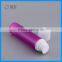 Purple color 200ML Plastic Cosmetic Airless Pump Bottle