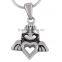 SRP8214 China Products Little Angel Girl With Heart Cremation Urn Pendant
