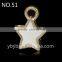 small drip paint alloy pendant accessorizing & component for jewelry-51