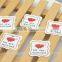 Custom self adhesive label gift sticker popular christmas label