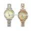 New models crystal and alloy watch women design quartz watch models