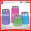 Colorful Glass Food Container Set 4 Custom Cookie Jar Decorative Airtight Glass Jar