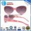 flower decoration jewelry cat eye sunglasses