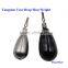 tungsten tear drop shot weight Type wholesale fishing weights tungsten