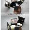 High Quality Square Compact Mirror Customzied Pu Leather Make Up Mirror Different Color Round Shape Leather Makeup Mirror