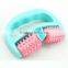 Anti Cellulite Lazy 360 degrees body concave convex roller massager manual mechanica