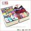 18 Cells Printed Box Case ; Underware Bra and Socks Storagespace Saver Box