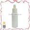 Simple design 25ml empty cosmetic plastic dropper bottle