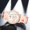 New watches rose gold plated women watch