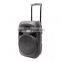 Outdoor powered trolley speaker with bluetooth
