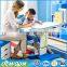 Portable ergonomic height adjustable desk for kids