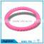 New fashion colorful steering wheel cover , silicone steering wheel cover from factory
