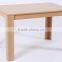 Melamine MDF Dining Table With Stool Supply For Many Countries