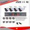 4ch 1.0 Megapixel AHD Camera Waterproof Bullet Camera kit for Outdoor/Indoor Home Security System 720p cctv camera kit