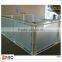 2015 Balcony clear glass railings design aluminium alloy handrail glass balustrade