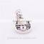 Floating Om Charms Wholesale European Charm Bracelet Necklace 100% Real 925 Sterling Silver S162 Best Gifts For You Or Friends