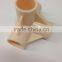 JY-A003|Ivory plastic pipe joints|ABS 4 ways plastic tube joints| plastic corner pipe fitting