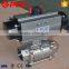 Stainless steel weld ball valve 3pcs pneumatic ball valve