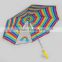 high quality rainbow straight kids umbrella