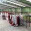 Horizontal powder coating line for aluminum profiles