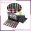 Wholesale oem combination long lasting lipgloss makeup shadows palette