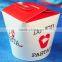 disposable take away packaging box , paper noodle box, recycled noodle boxes