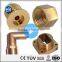 brass cnc machining/shaft hard dressed