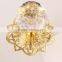 15cm*15cm Hollow Out Fruit Platter,Gold Plated Gift Baskets Kx-4504