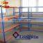 Boltless storage free standing corner floating shelves