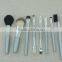 Silver gray makeup brushes, Material receiving custom