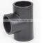 hdpe material socket pipe fittings equal tee for water supply