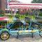 China carbon road 4 seater sightseeing 4 person 4 wheel Quadricycle Bike for sale