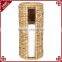 Unique New 3 Spare Rolls to Hold Water Hyacinth Hand Woven Toilet Roll Holder