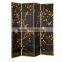 Chinese Classic Furniture Four Panel Folding Screen, Traditional Hand Painting Decorative Wood Floor Screen