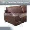 European style Italian split leather sectional sofa home sofa