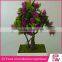 Good quality artificial plants plastic pot bonsai plant indoor plants supply