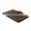 ODM RFID Protect Handmade Minimalist Leather Men Travel Passport Holder
