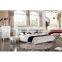 top quality home furniture / modern design bedroom set / genuine leather bed set LV-B9016-RE
