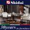 Italian Wooden venner dining table and chair