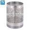 Stainless steel waste bin for both kitchen and bathroom