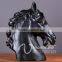 china supplier wholesale high quality resin craft fiberglass head horse