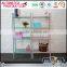 Pink color metal display racks flower comic book display rack