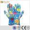 sunnyhope colored pattern nitrile nylon gloves gardening gloves
