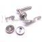 solid hollow satin stainless steel T handle mortise lever hotel room door lock without cylinder lock body