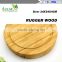 New design high quality rubber wood cheese board wood cheese board with 4knives set bamboo & wood products kitchenwares co tools