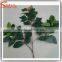 Factory wholesale artificial big green leaves for decoration