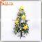 Artificial plastic mini led fiber optic pvc christmas tree ornament for home decoration lighted pine needle trees festival