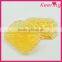 fashion Shiny yellow with gravel resin stone in factory price